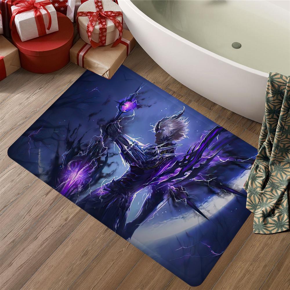 Lineage 2 Bathroom Mat Retro Multiple Choice Living Room Kitchen Rug Non-Slip Bedside Mats