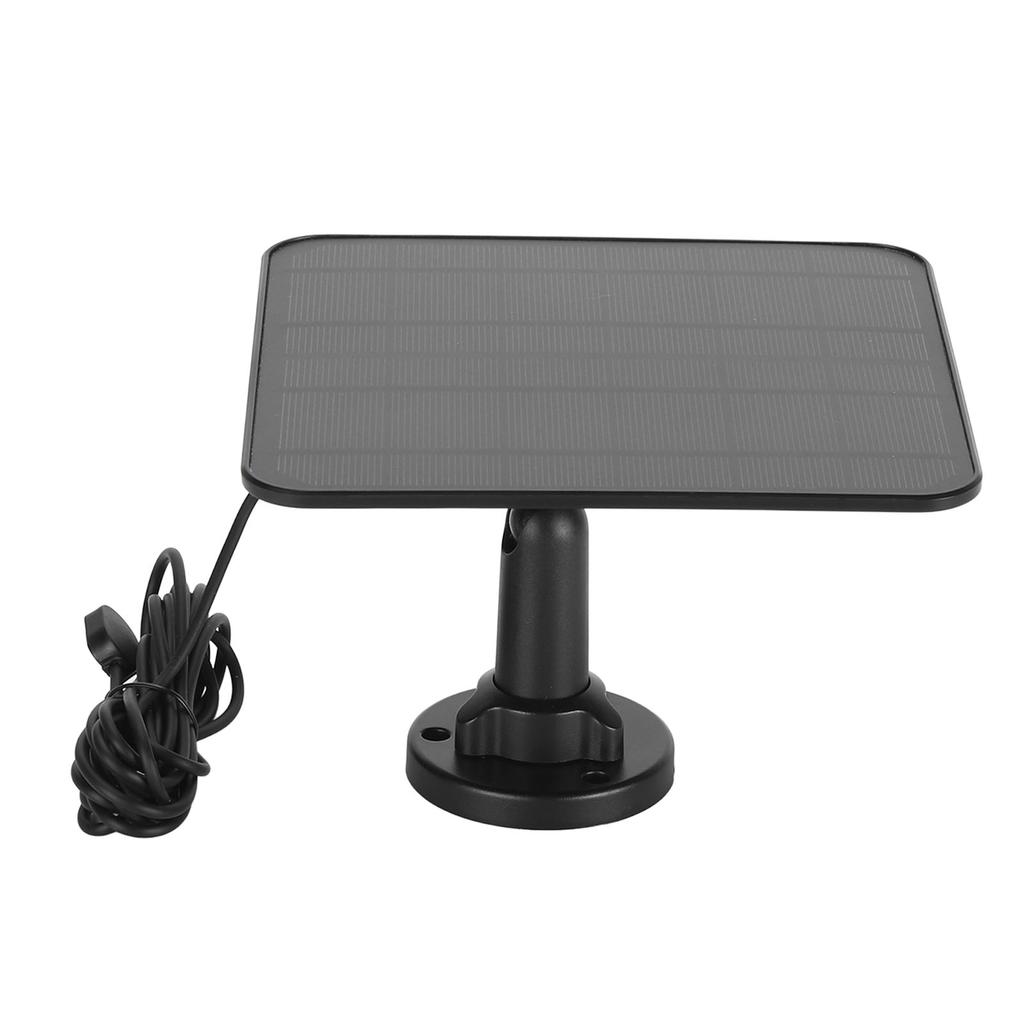 12-W-Solarpanel-Ladegerät, IP65 wasserdicht, magnetische Ladefunktion für Sicherheitskameras, Solarstromversorgung für Arlo Pro 3, Pro 4 und Ultra