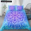 Psychedelic Boho Luxury Bedding Set 2/3PCS with Pillowcase King Mandala Duvet Cover Queen Comforter Cover Polyester Quilt Cover