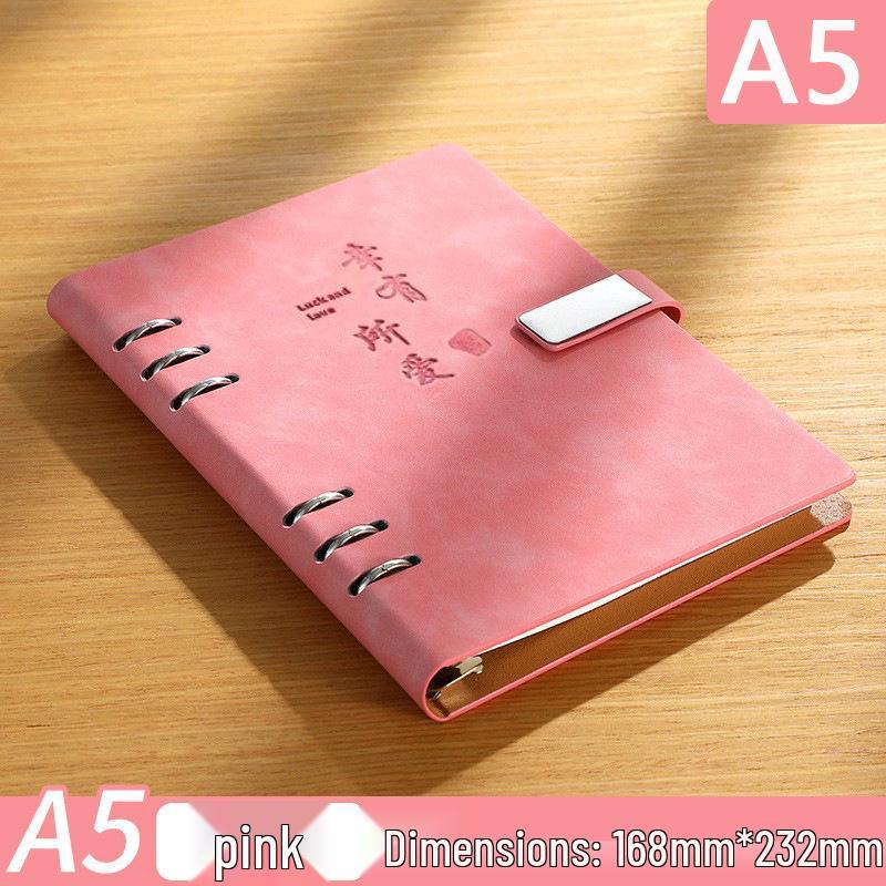 Abnehmbares B5 Hochwertiges Notizbuch-Set mit losen Blättern: Geschenk für Studenten & Geschäftsleute
