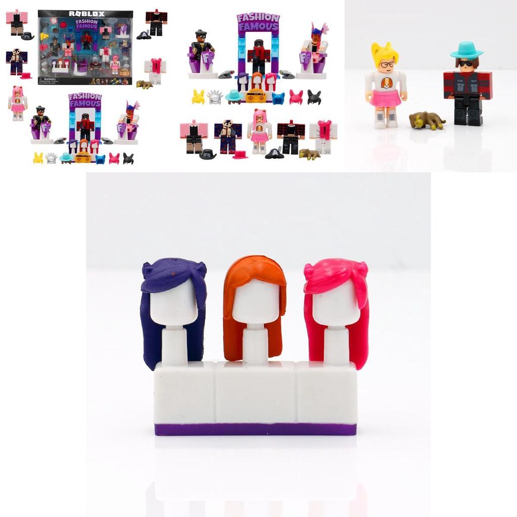 Vibrant Roblox Game Character Accessory Set For Kids With 8 Detailed Action Figures