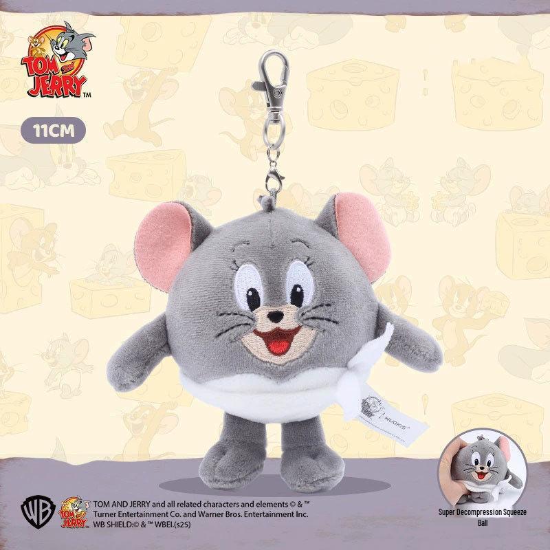 Tom & Jerry Plush Pendant: Tom Cat & Jerry Mouse Doll Ornament - Perfect Birthday Gift
