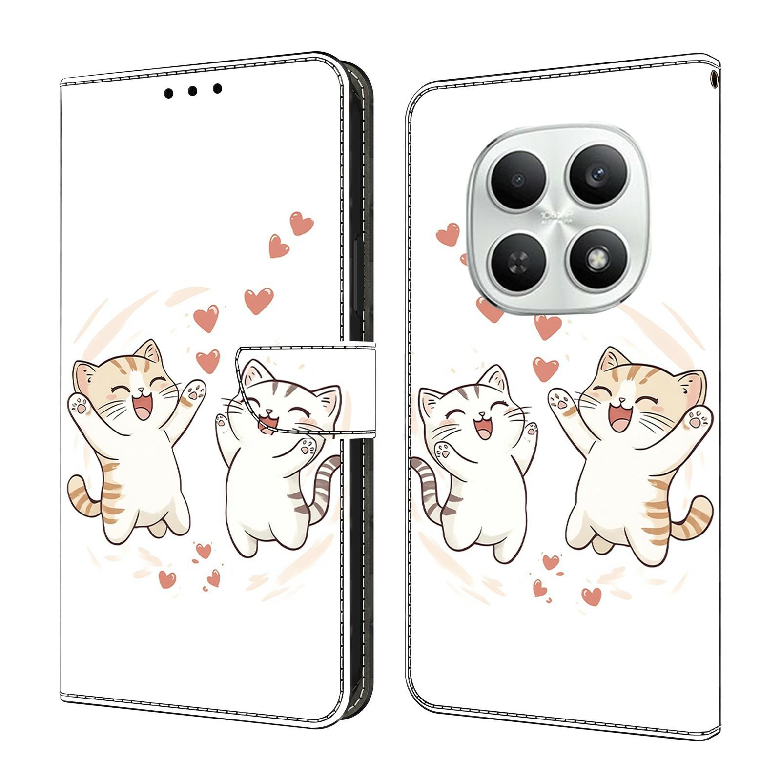 

For Xiaomi Poco M8 5G/Redmi Note 15 5G (Global) Wallet Case Foldable Stand Pattern Printing Leather Flip Phone Cover