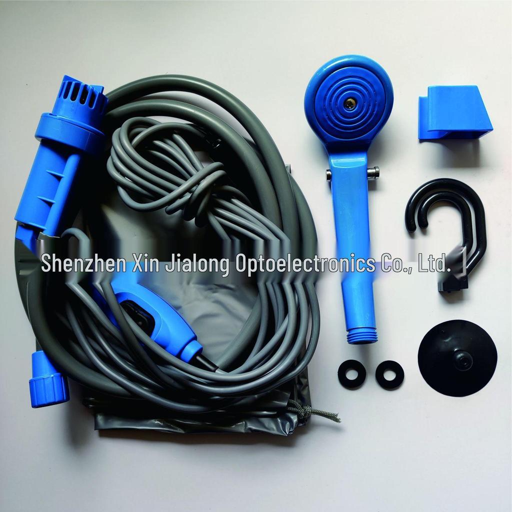 Przenośna głowica prysznicowa samochodowa 12V na kemping na świeżym powietrzu