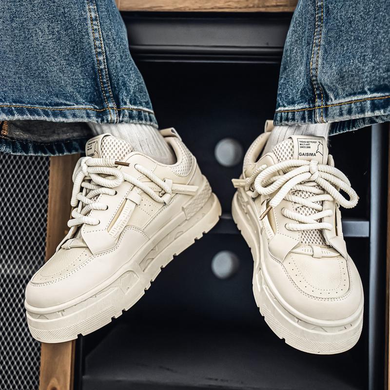 New Men And Women's Classic Fashion Low Top Thick Sole Skateboarding Shoes Comfortable Soft Sole Basketball  Sneakers