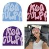 Trendige Mea Culpa Mützen Strickmütze Weiches und dehnbares Material für Komfort
