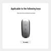 OMODA Chery Key Case: Zinc Alloy, High-Grade Metal Shell for New Model Remote Control Key.