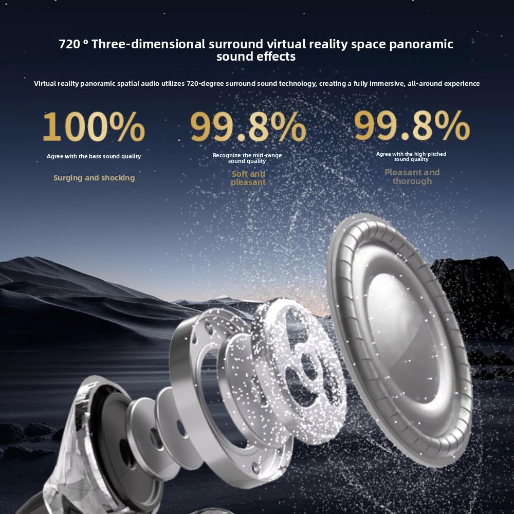 Touch Control Bluetooth Headphone Noise Reduction Bluetooth Earbuds Mobile Phone Universal