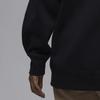 Jordan Flight Fleece Crew Sweatshirt Women Tops Black FB5117-010