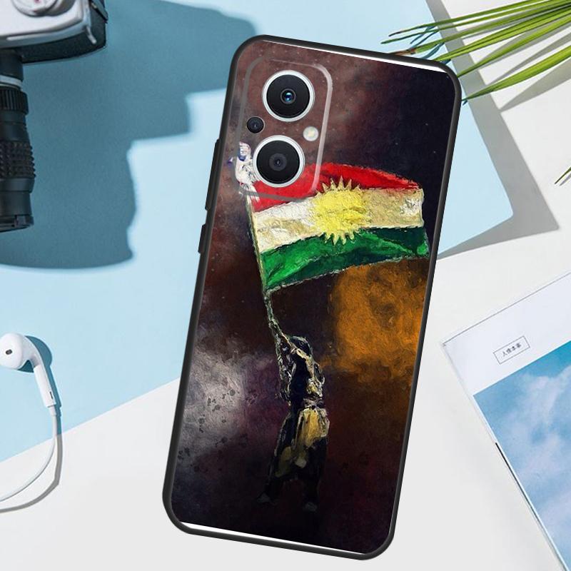 Kurdistan Flag Cover For OPPO Reno 8 7 Lite 10 11 12 13 14 Pro 11F 12F 13F 14F OPPO Find X8 X5 X9 Pro Case