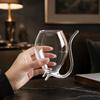 Vampire Shape Wine Glasses, Transparent Cocktail Glass with Drinking Tube, Novelty Glass Cup for Wine, Champagne, Juice, Home, Bar, Party Decor