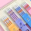 Cartoon Astronaut Pencil Set with Erasers - 4-Piece Kids' Drawing and Writing Stationery