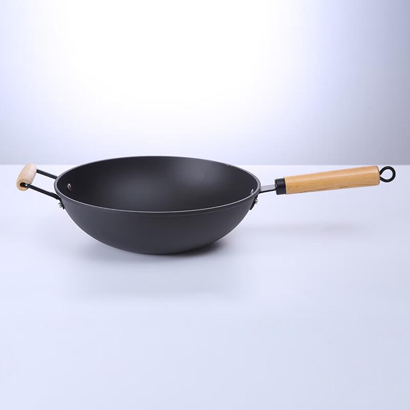 San Jia Long Meng Chi Gusseisen-Wok