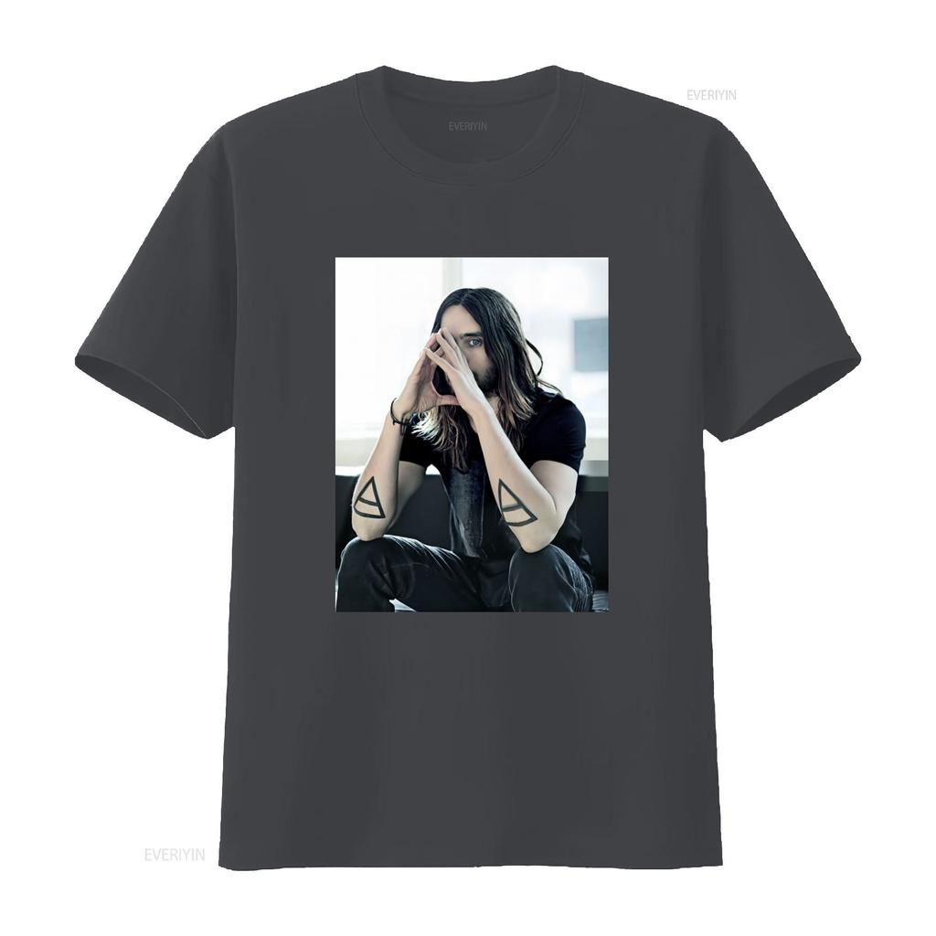 Jared Leto Retro T Shirt Funny Design Comfortable Fabric Perfect For Fans Vintage Casual Soft Homme Streetwear Stylish