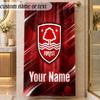 Beach TowelNottingham Forest FC Custom Name Text Personalized Soft Towel for Beach Pool Indoor Home Decor Gift