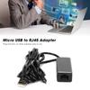 10/100Mbps Micro USB To RJ45 Ethernet Adapter Plug and Play Stable Transmission Network Converter for TV Sticks