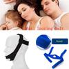 Adjustable Neoprene Anti Snoring Strap Chin Support Sleep Aid Comfortable Nighttime Snoring Relief Mouth Guard