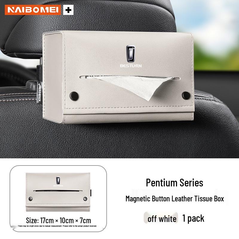 Besturn Car Armrest Pull-Out Tissue Box for B70S, T99, T55, T77, T33, NAT Models