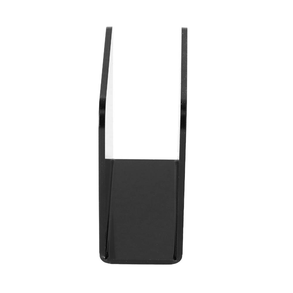Stylish Black Napkin Holder Acrylic 12x11x5cm Napkin Rack Kitchen Napkin Organizer Kitchen