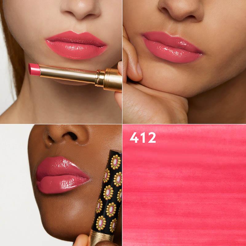 Gucci Rouge De Beauté Brillant,Moisturising, Plumping,Long-lasting Shine Lipstick