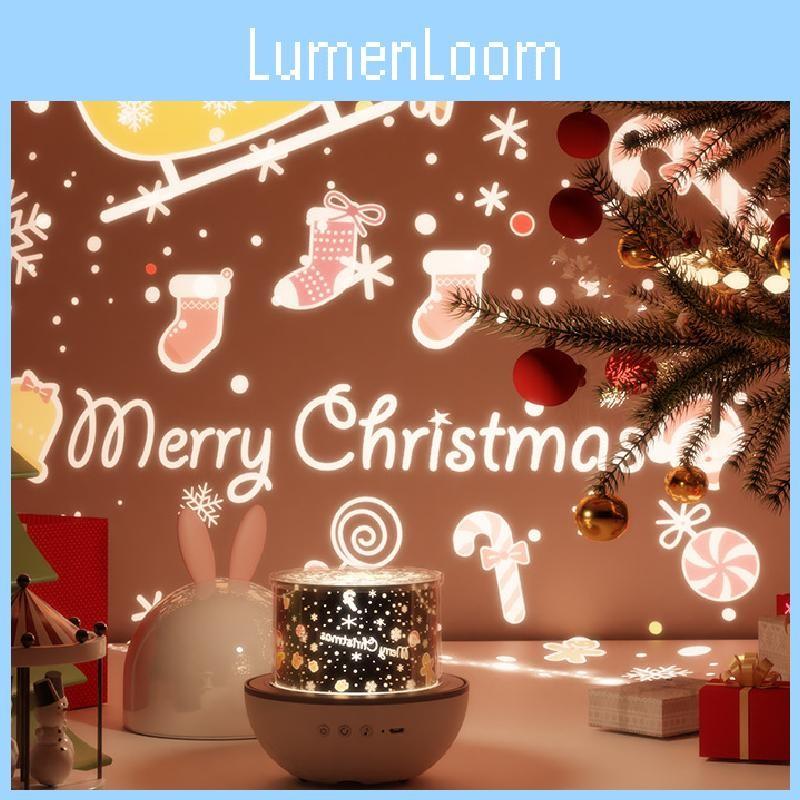 Deer Baby Rabbit Projector Led Night Light Musical Luminous Lamp Rotation 360
