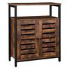 Szafka Industrialna Komoda Z Półką Regał Rustykalny Brąz Loft 70X30X80 Cm Begryf