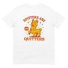 Spitters Are Quitters Shirt, Funny Casual Tee for Smokers Quitting, Perfect Motivational Gift for Him or Her