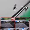 Car Camera Cover 2 Pieces Clear Anti-Rain Shield Vehicle Camera Guard for Front Rear Road Trip Driving Rainy Day Interior Mirrors 6