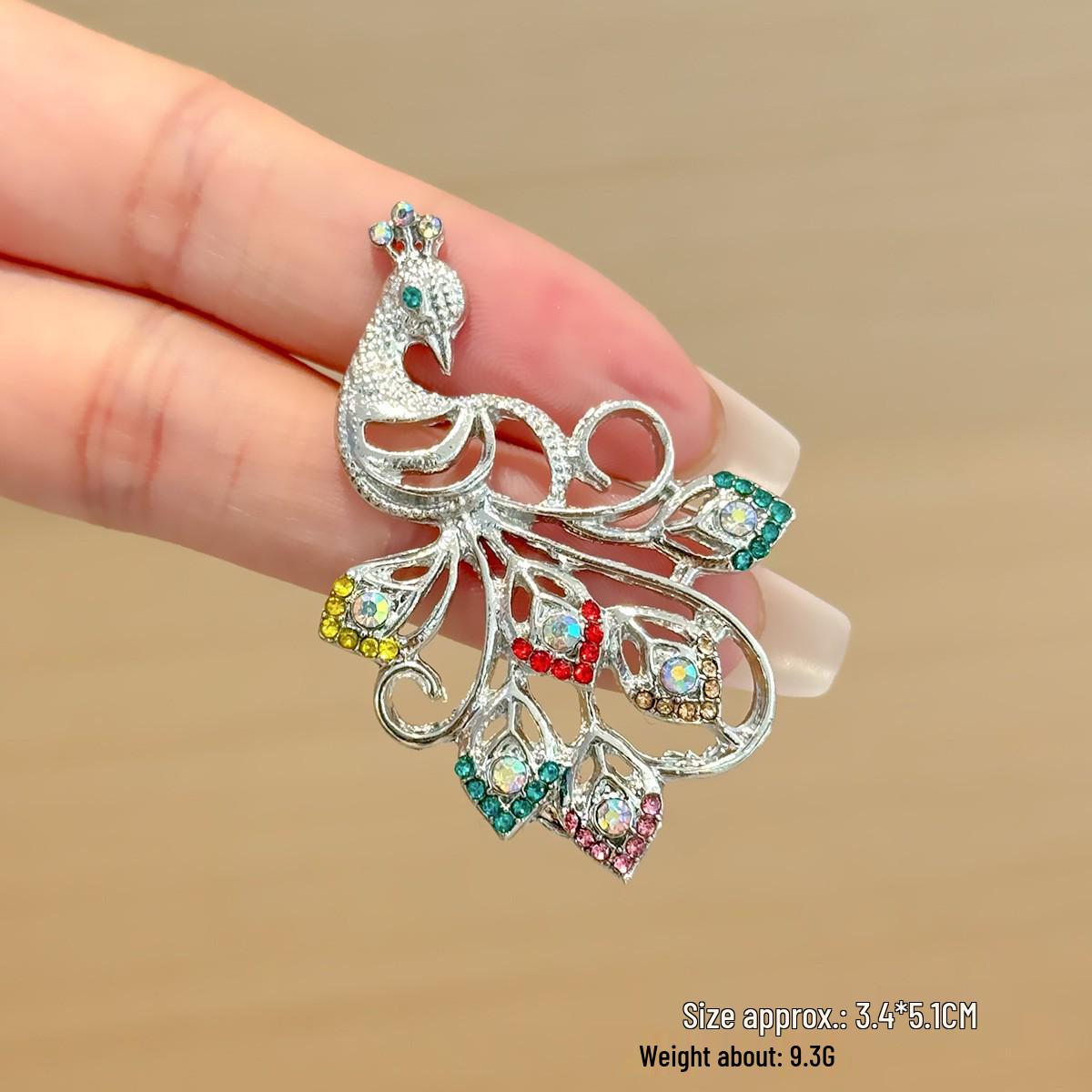 

Брошь Феникс Павлин Сова: Элегантная женская булавка-корсаж