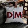 DDepecheMode Pillow Case Antidustmite Pillowcase Invisible zipper silky short plush Sofa cushion cover