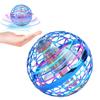 Mini Drone Colorful RGB Light Rotating Flying Toy Induction Flying Toy Children Gift(Bleu Fonce )