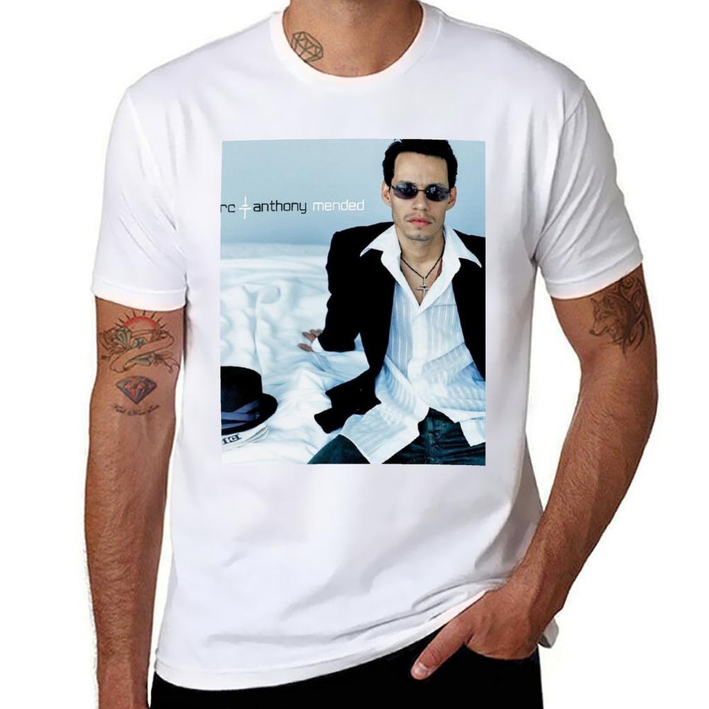 Marc Anthony Mended Tshirt Urban Casual Loose Fit Tee Tshirt