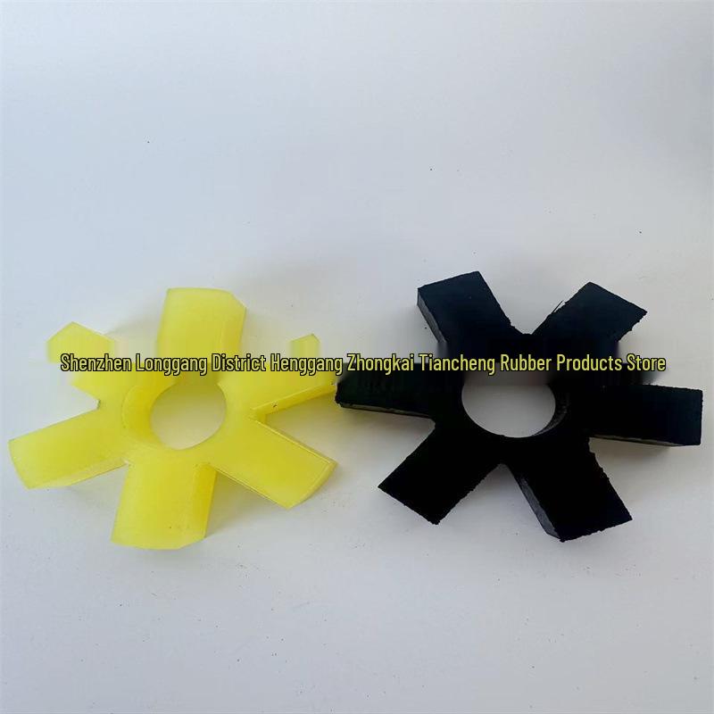 75x94 Hexagonal Rubber Polyurethane Shock Absorbing Coupling Pad