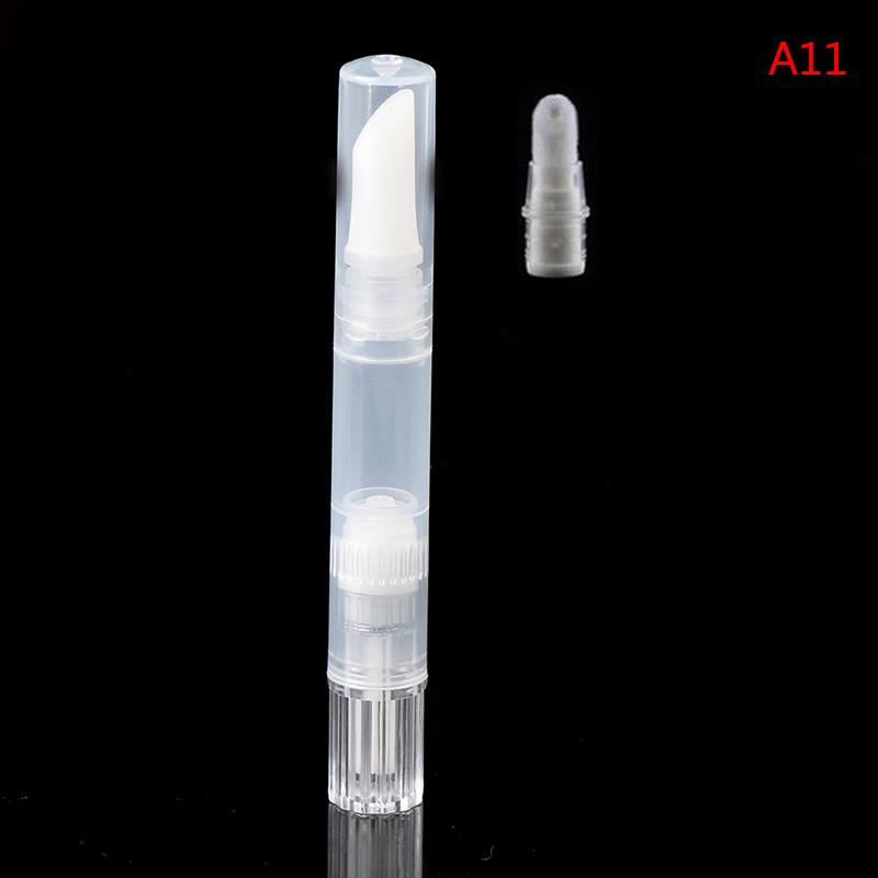 PP+PC Empty Nail Oil Pen With Brush Liquid Foundation Refillable Bottles 1.5ml