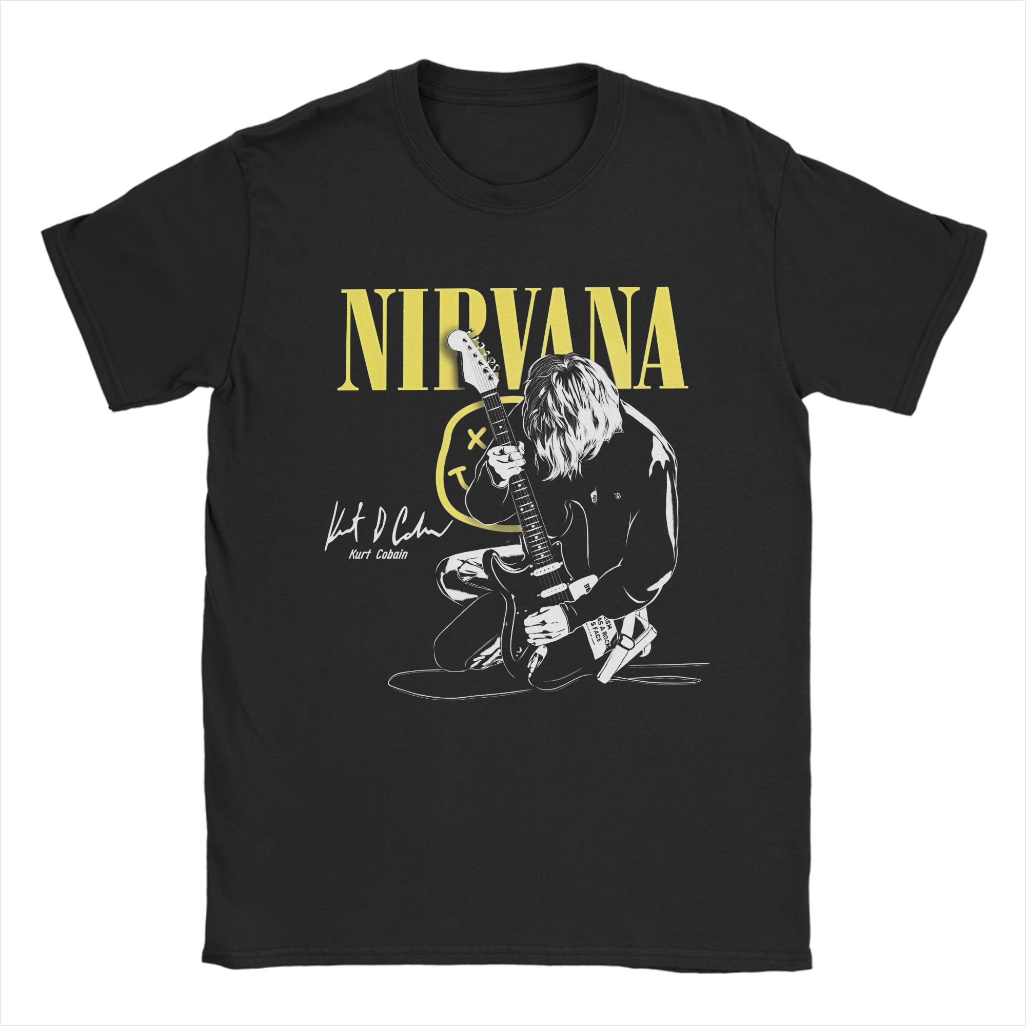

RockNirvanas Band TShirts 2026 Summer High Quality Cotton Unisexs Womens Fashion Oversized Tshirt Street Y2K Unisex 4XL