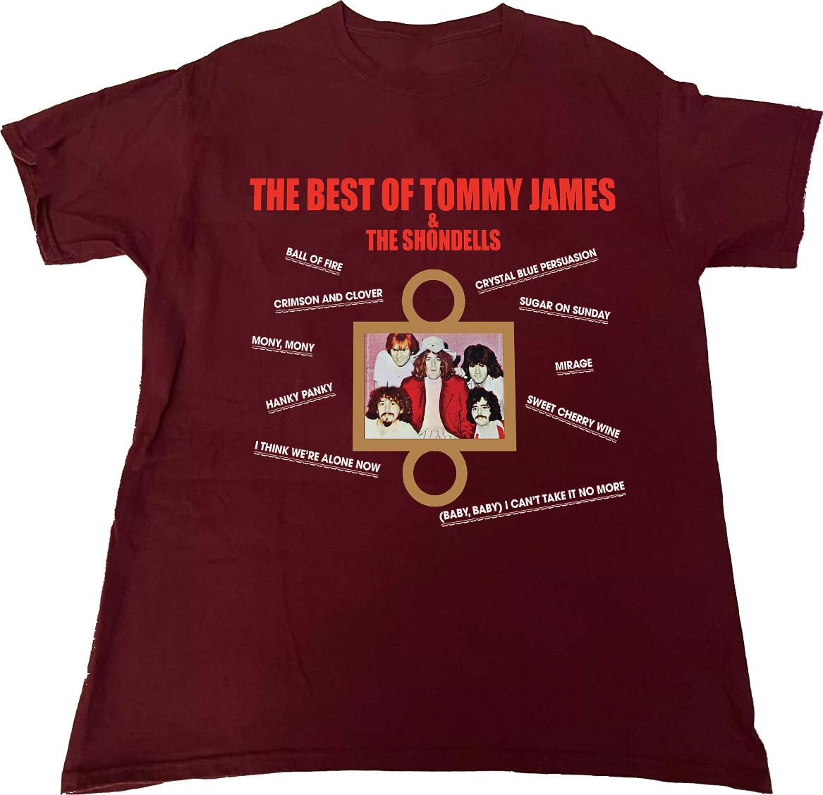 The Best Of Tommy James & The Shondells T Shirt All Size S-5XL S разноцветный