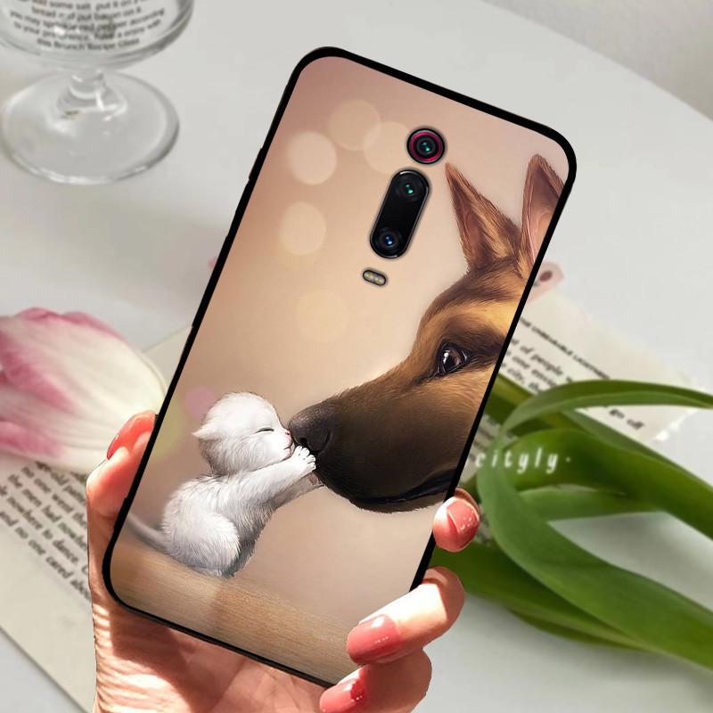 For Xiaomi Mi 9T Pro Case Cover On Redmi K20 Soft Matte Animals Silicone Phone Case For Xiomi Mi9T Mi 9T 9 T T9 Pro 9Pro Bumper
