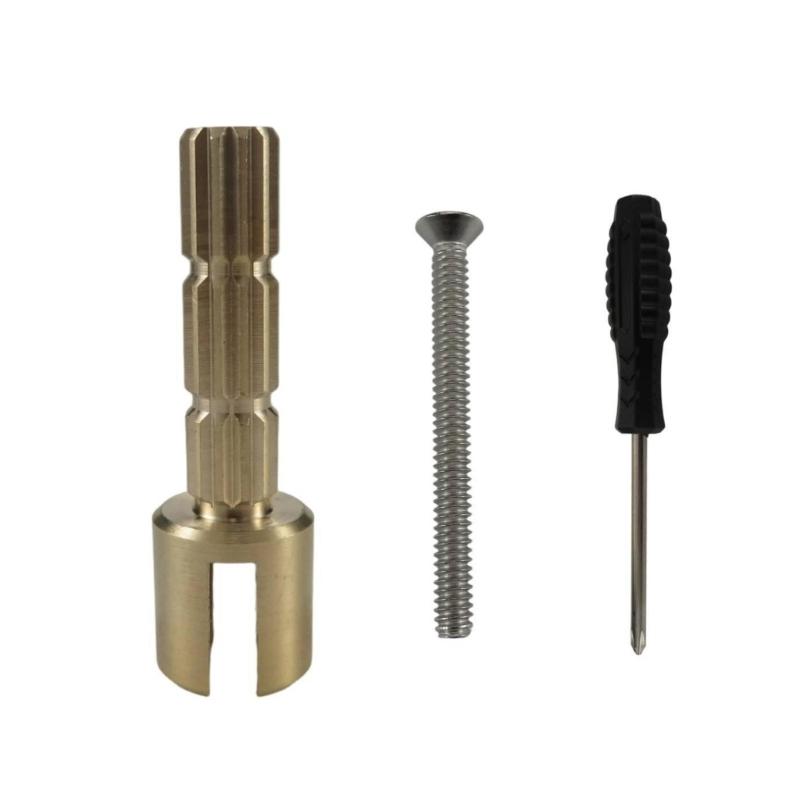 Copper Valves Stem Extension Adapter 970-0770 Stem Adapter with Screw Replacement Valves Extender Trim Repair Part