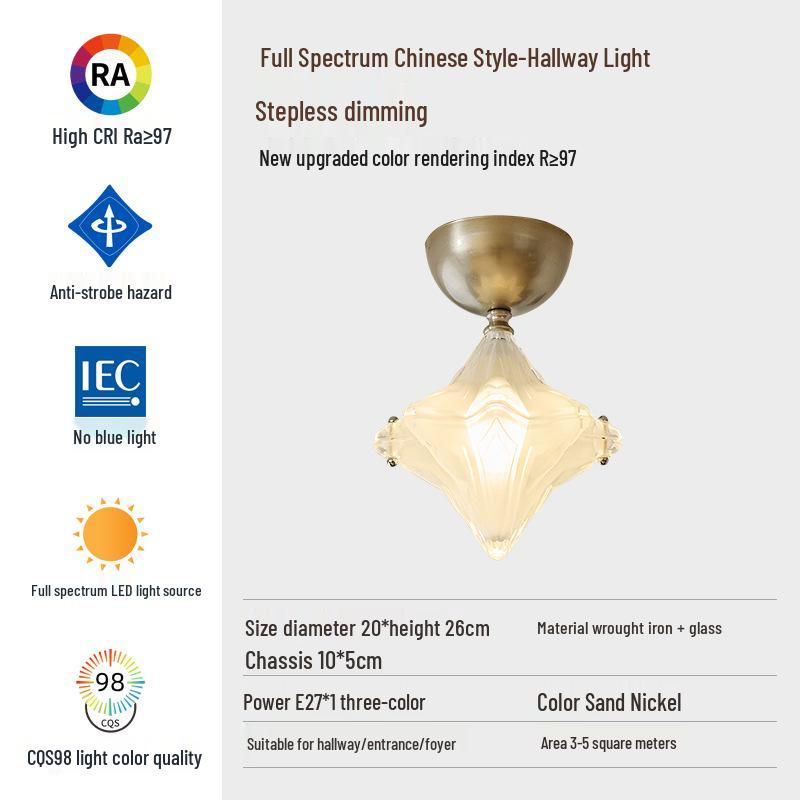 Star Bedside Pendant Light: French Retro Design for Bedrooms, Restaurants, and Nurseries