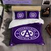 Austria Wien FC Themed Bedding 3Pcs Duvet Cover Set Decorative Bed Linen For Teen Room Home Decoration