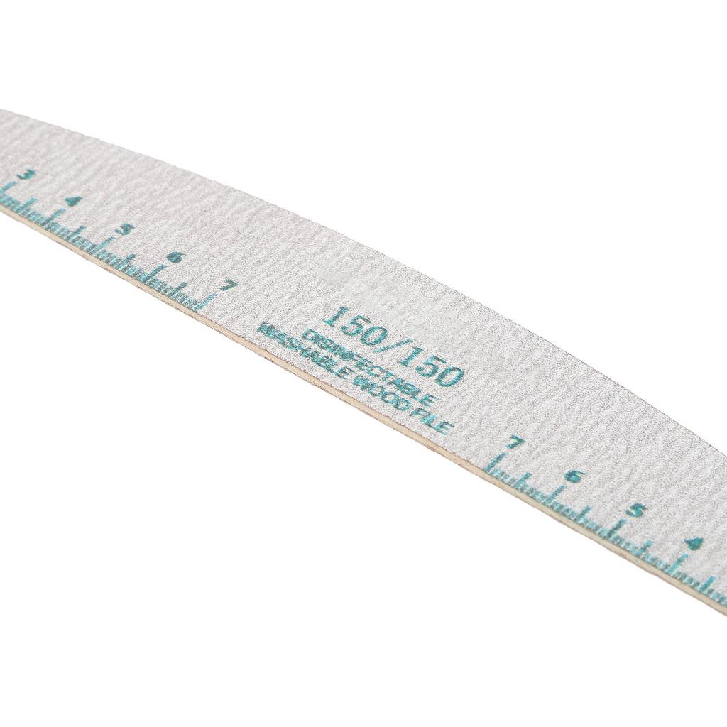 50pcs Nail Art File 150/150 Grit Polishing Reusable Washable Professional Nail Buffering File