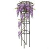 Garden Trellis For Climbing Plants Rustproof Stable Vertical Climbing Vine Supports Umbrella Trellis Tower Frame For Vine Rose