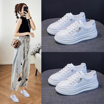 2024 New Women's Small White Shoes Summer Breathable Platform Sneakera Fashion Lightweight Flats Shoes Girl Student Boards Shoe