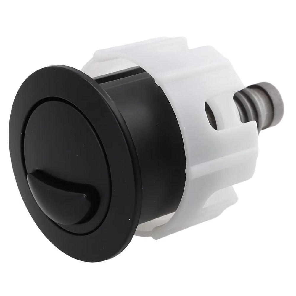 Double Drain Toilet Push Button Round/Elliptical Head Water Tank Button Toilet Seat
