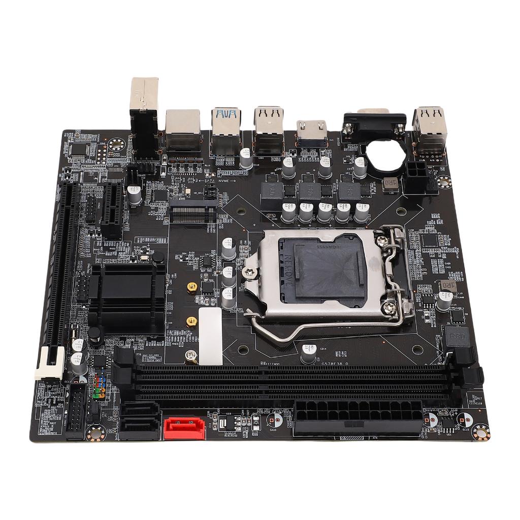 B75 Computer Motherboard for LGA 1155 2x8GB DDR3 Memory Gaming Motherboard M.2 Nvme NGFF ATA3.0 PCI E for Core I3 I5 I7