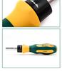 SATA 61004 Swivel Ratchet Screwdriver with Magnetic 6.3mm Handle