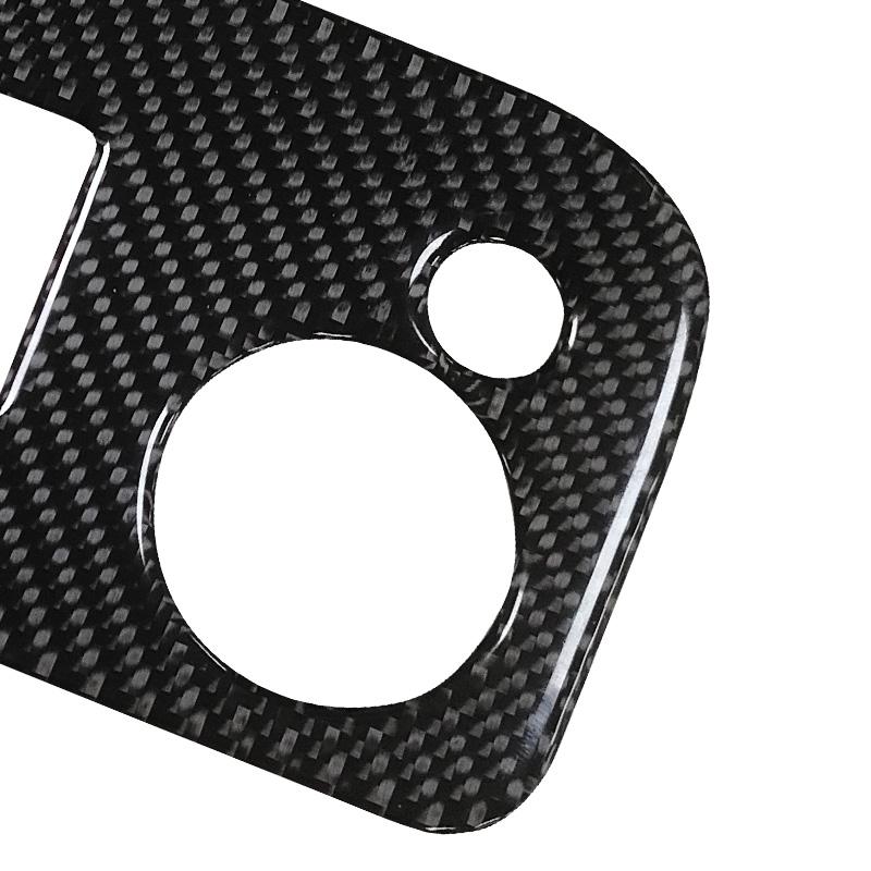 Carbon Fiber Reading Light Panel Cover Trim for Ford Mustang 2009-2022,Interior Overhead Map Light Decoration Framing Car Modification Accessories