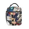 J-Jujutsu Kaisens Lunch Bag For Child  Print Lunch Box Retro Picnic Cooler Bag Portable Oxford Thermal Tote Handbags