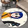 Mystery Coraline's World Round Rug for Livingroom,Bedroom, Palyroom, Chair Rug, Area Rug, Circle Carpet, Large Size Fan Christmas Gift