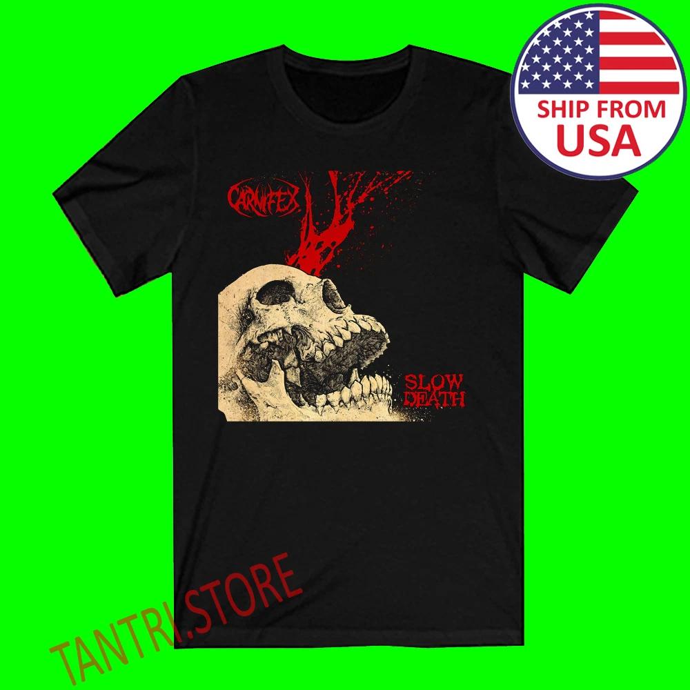 

Carnifex Slow Death Men s Black Size S to 3XL 2XL